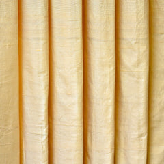 Light Gold Silk Dupioni Curtain Panels