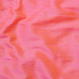 Pink And Gold Silk Dupioni Curtain Panels