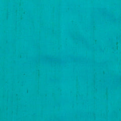 Peacock Green Blue Silk Dupioni Fabric By The Metre