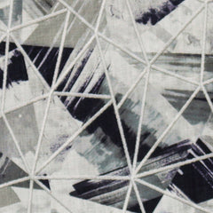 Abstract Triangles Cotton Fabric By The Metre