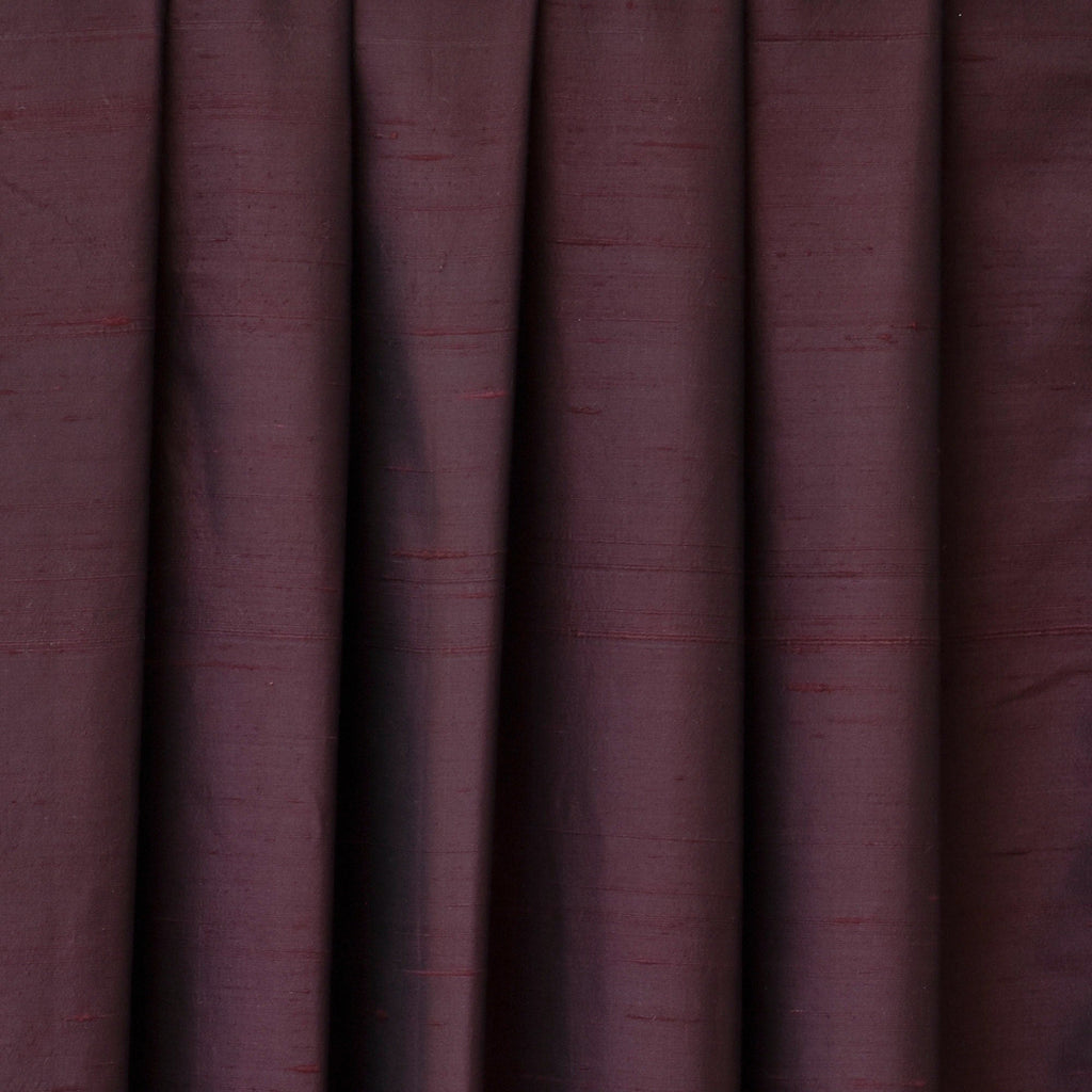 Brown Silk Dupioni Curtain Panels