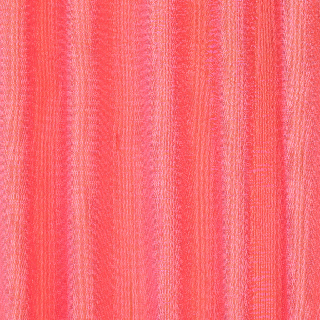 Pink And Gold Silk Dupioni Curtain Panels