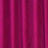 Dark Fuchsia Pink Silk Dupioni Curtain Panels