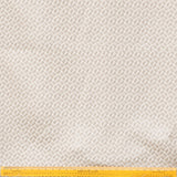 Cream Hexagon Jacquard Fabric By The Metre