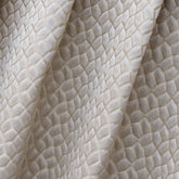 Gray Hexagon Jacquard Fabric By The Metre