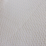 Gray Hexagon Jacquard Fabric By The Metre