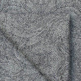 Gray Ancient Damask Jacquard Weave Curtain Panels