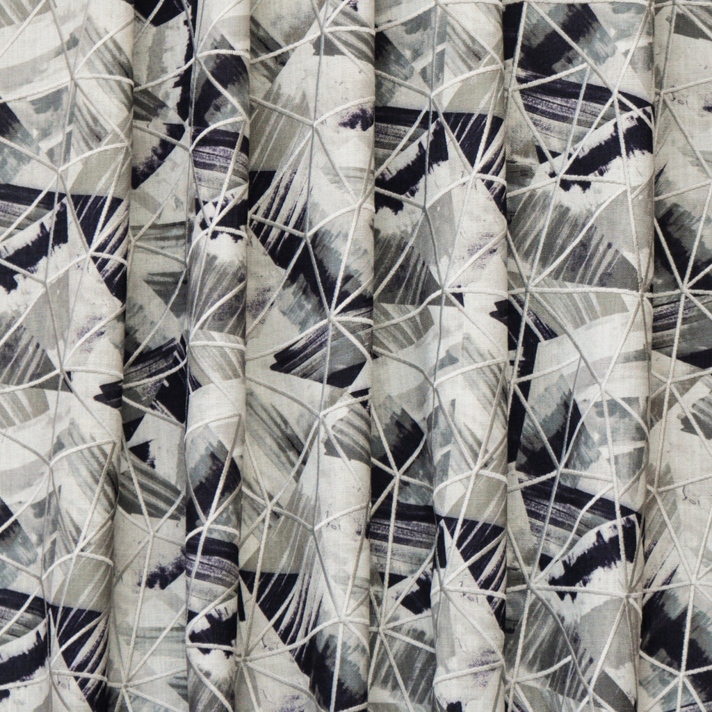 Abstract Triangles Cotton Fabric By The Metre