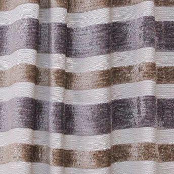 Beige And Purple Chenille Jacquard Velvet Fabric By The Metre