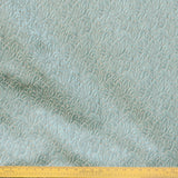 Teal Floral Damask Jacquard Weave Curtain Panels