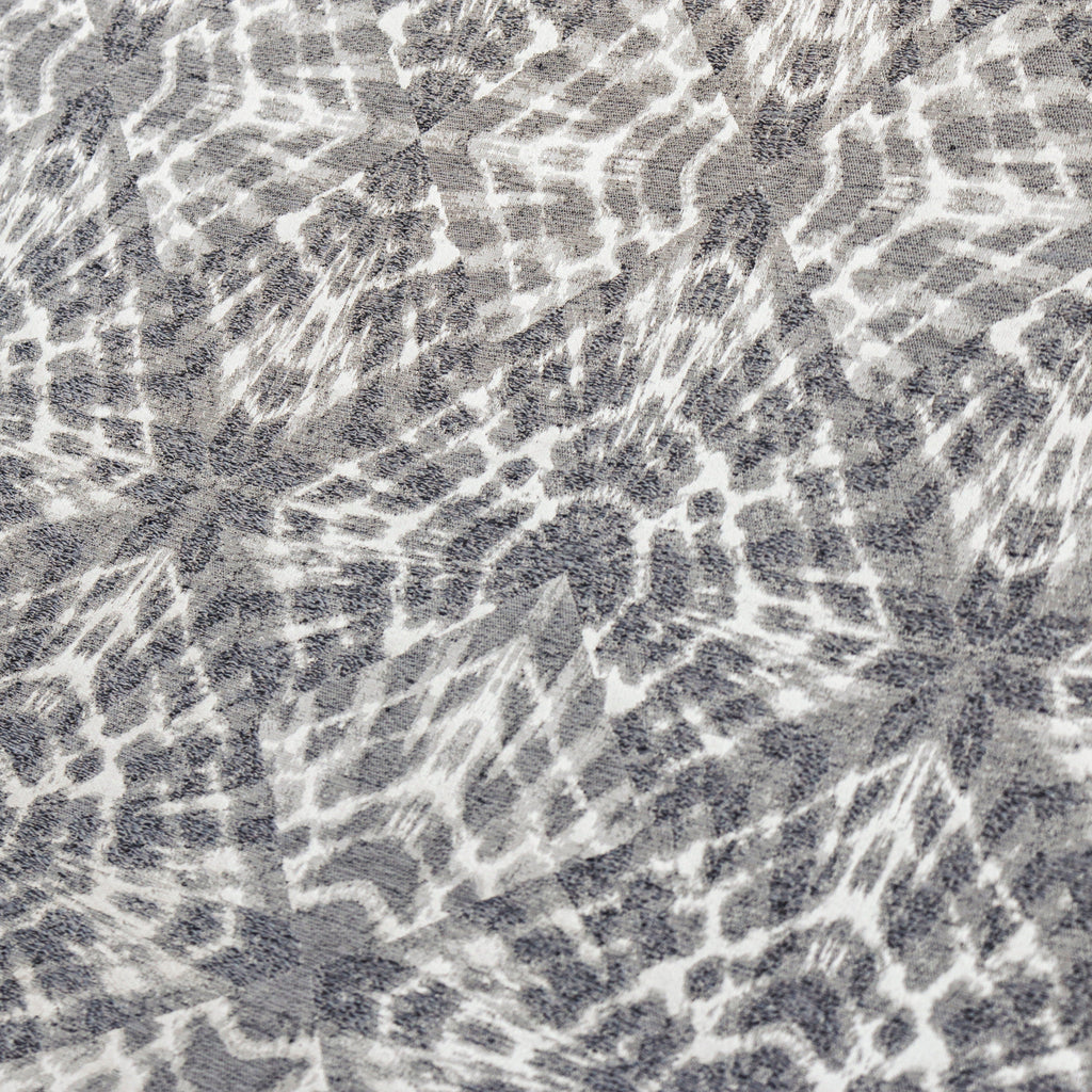 Gray Tie N Dye Jacquard Fabric By The Metre