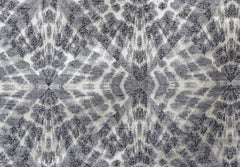 Gray Tie N Dye Jacquard Fabric By The Metre