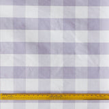 Light Purple And Ivory Cotton Fabric By The Metre