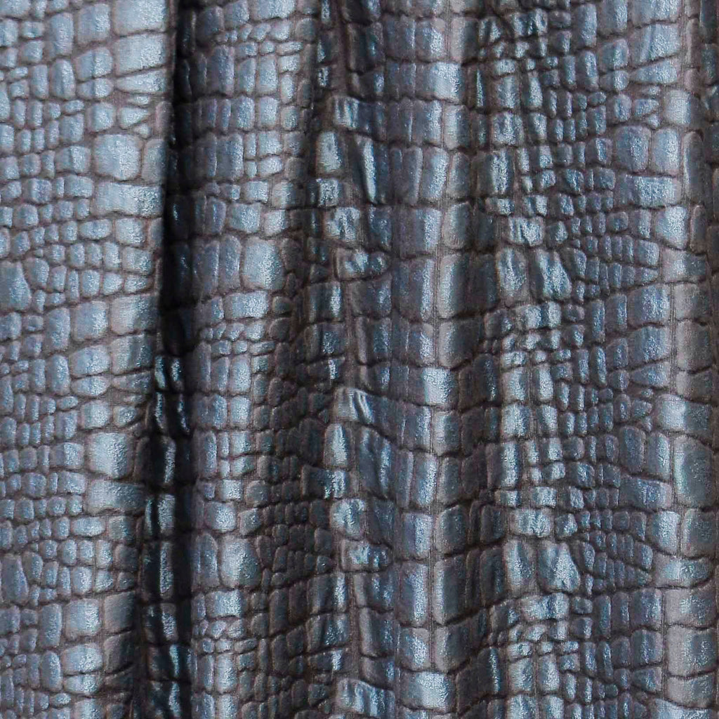Midnight Rocks Jacquard Weave 3D TextureCurtain Panels