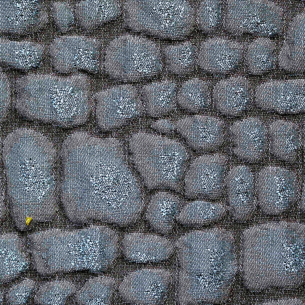 Midnight Rocks Jacquard Weave 3D TextureCurtain Panels