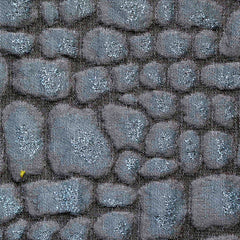 Midnight Rocks Jacquard Fabric By The Metre