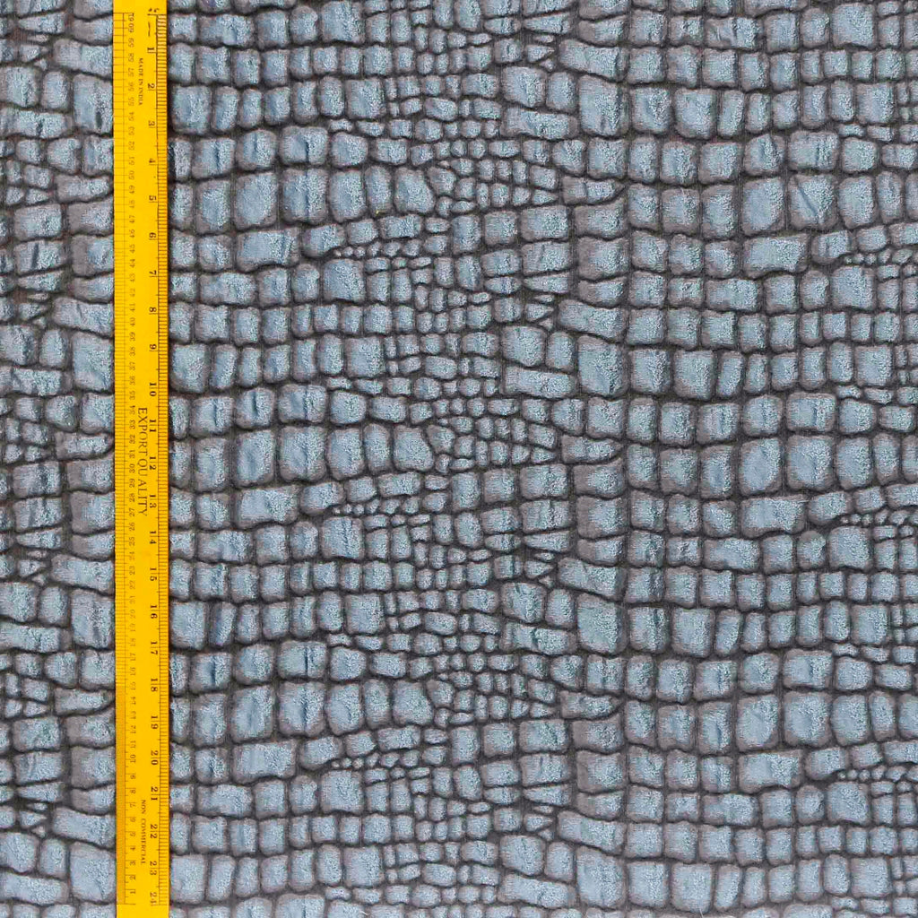 Midnight Rocks Jacquard Fabric By The Metre