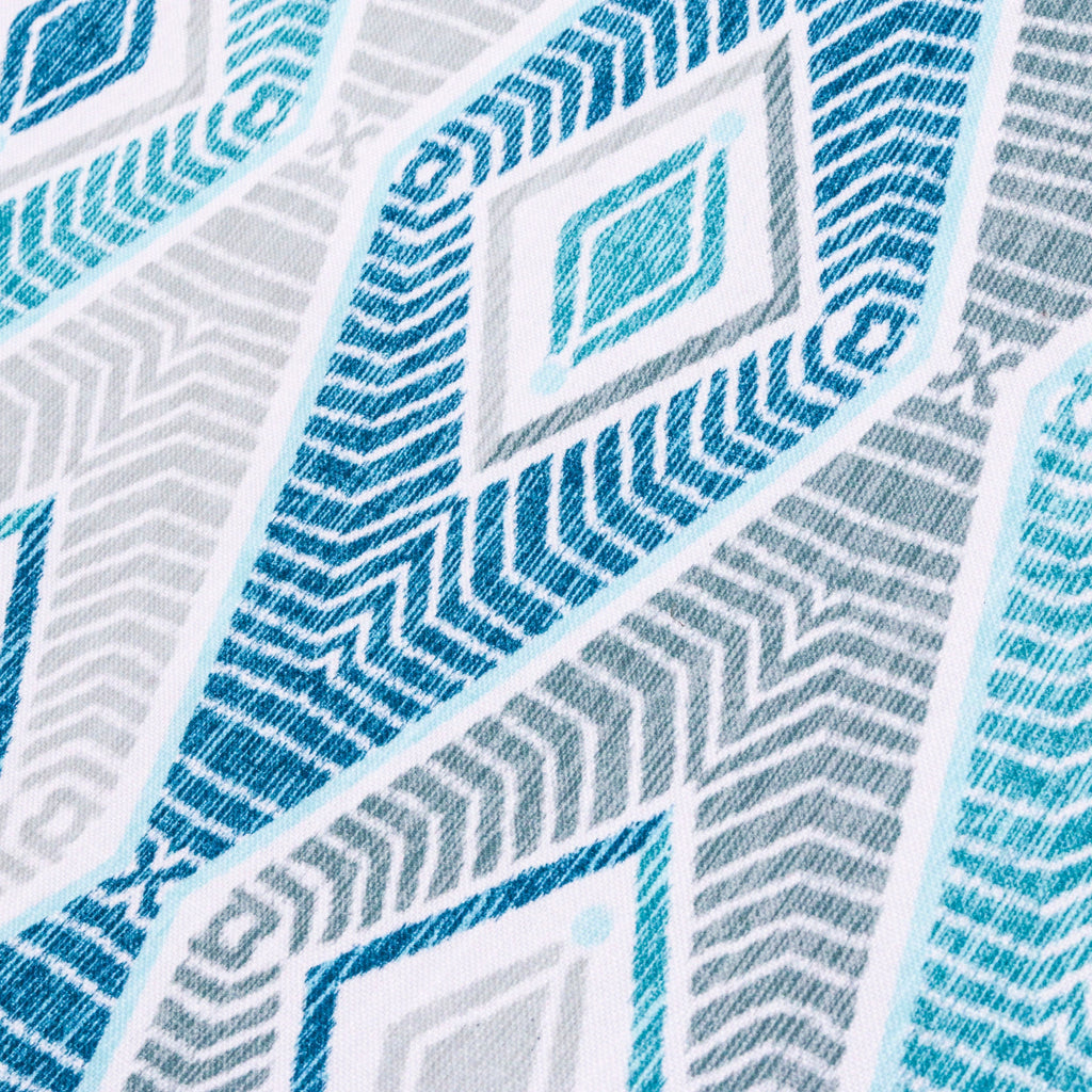 Blue Egyptian Cotton Fabric By The Metre