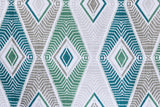 Green Egyptian Cotton Fabric By The Metre