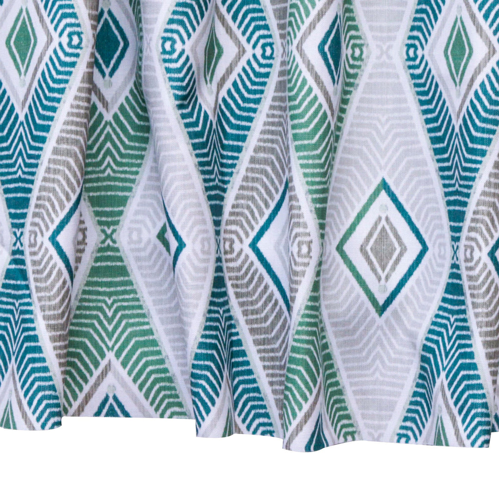 Green Egyptian Cotton Fabric By The Metre