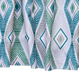 Green Egyptian Cotton Fabric By The Metre