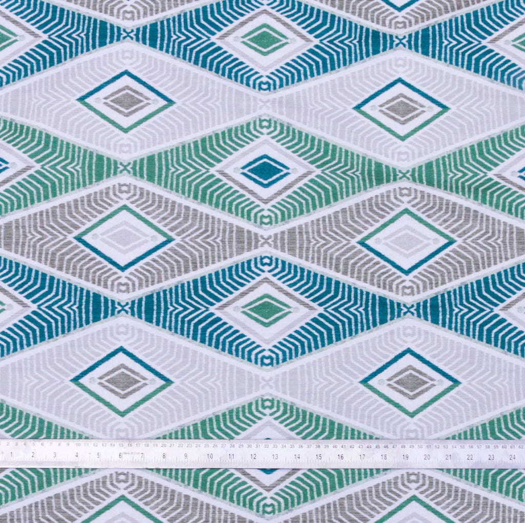 Green Egyptian Cotton Fabric By The Metre