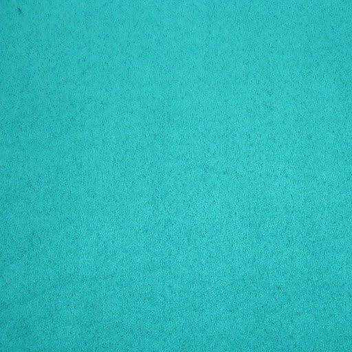 Turquoise Blue Faux Suede Fabric