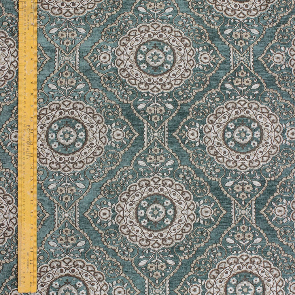 Eclectic Chenille Jacquard Velvet Fabric By The Metre