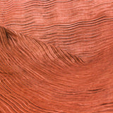 Rust Velvet With Pleats Stripe Textured Curtain Panels