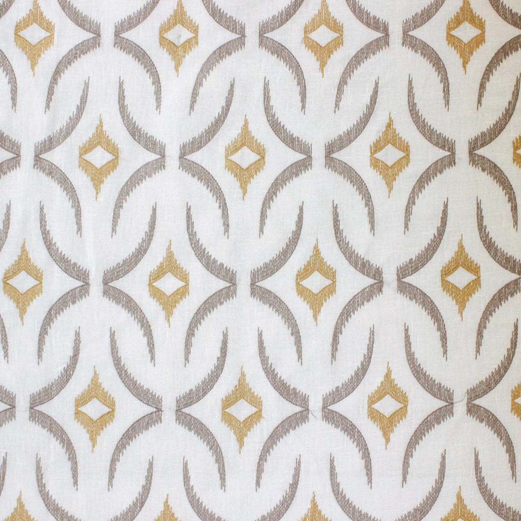 Mustard Sheer Fabric By The Metre