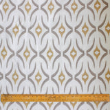 Mustard Sheer Fabric By The Metre