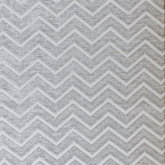 Silver Jacquard Velvet Fabric By The Metre