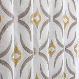 Mustard Sheer Fabric By The Metre