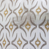 Mustard Sheer Fabric By The Metre