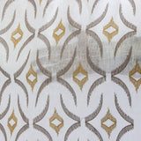 Mustard Sheer Fabric By The Metre