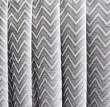 Silver Jacquard Velvet Fabric By The Metre