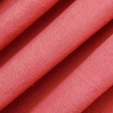 Coral Pink Cotton Linen Fabric by the Metre