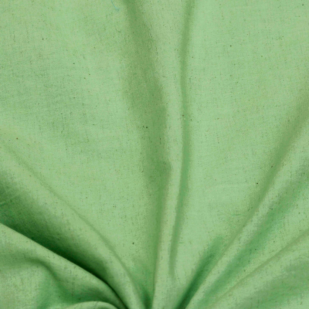 Mint Green Cotton Linen Fabric by the Metre