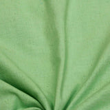 Mint Green Cotton Linen Fabric by the Metre