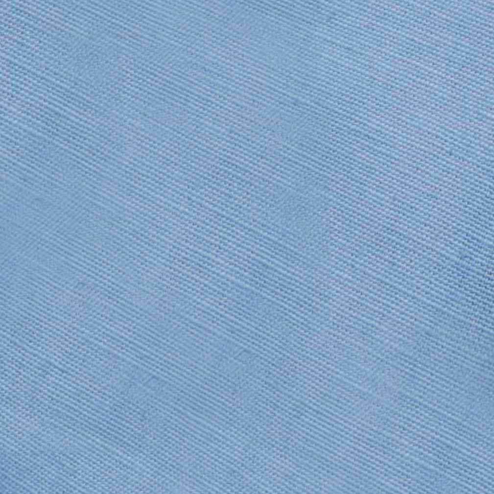 Light Blue Cotton Linen Fabric by the Metre