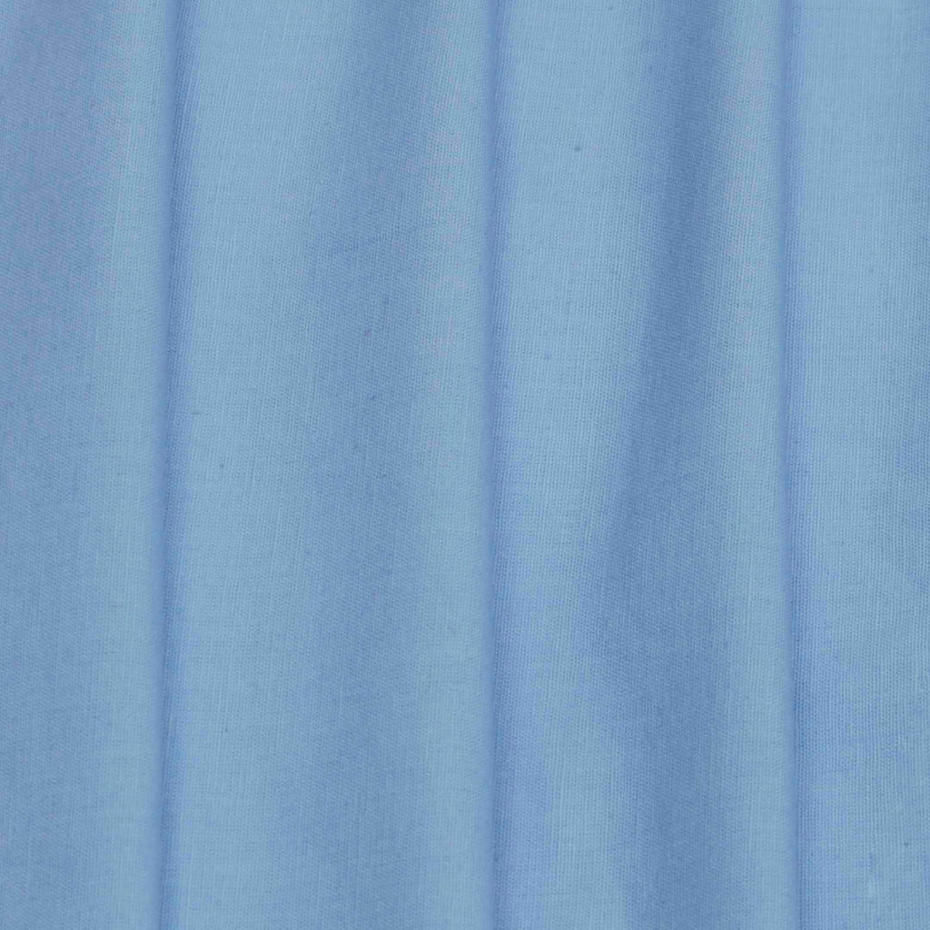 Light Blue Cotton Linen Fabric by the Metre