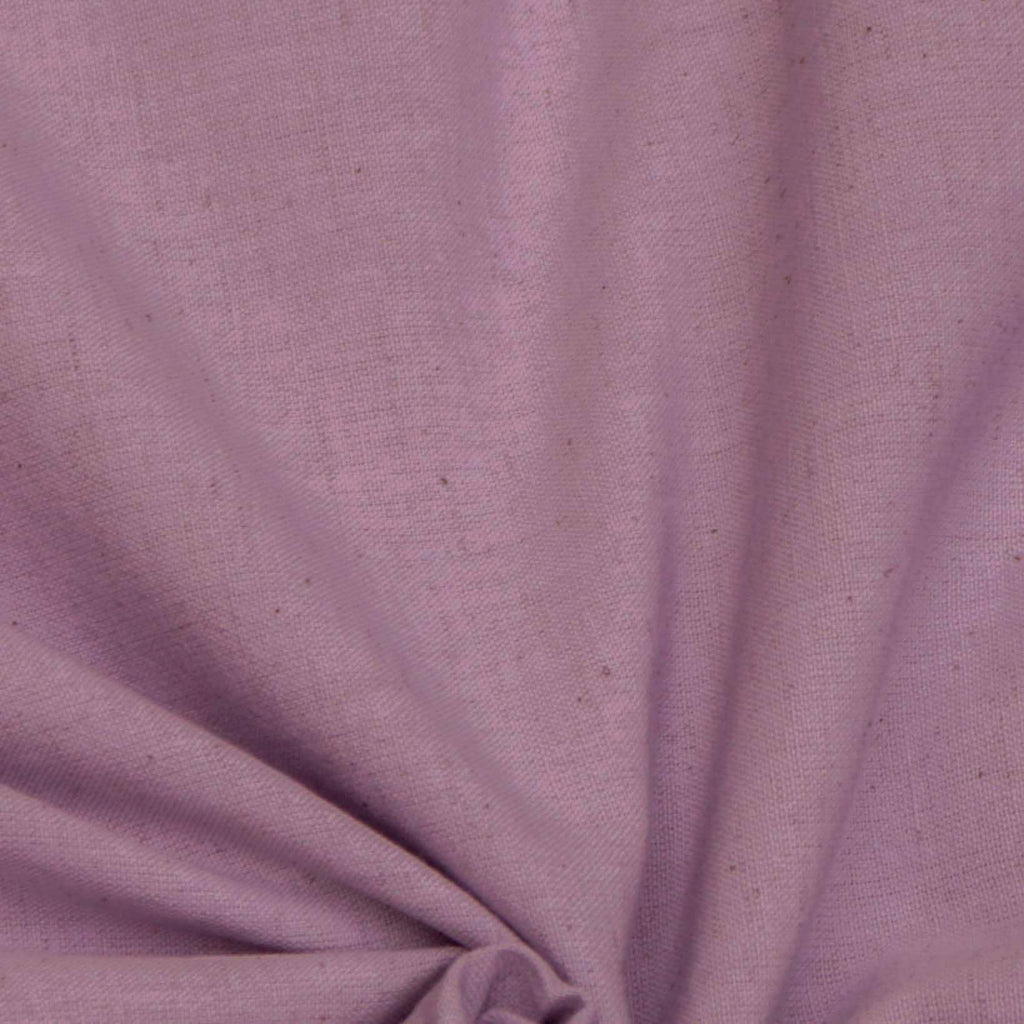Lilac Cotton Linen Fabric by the Metre