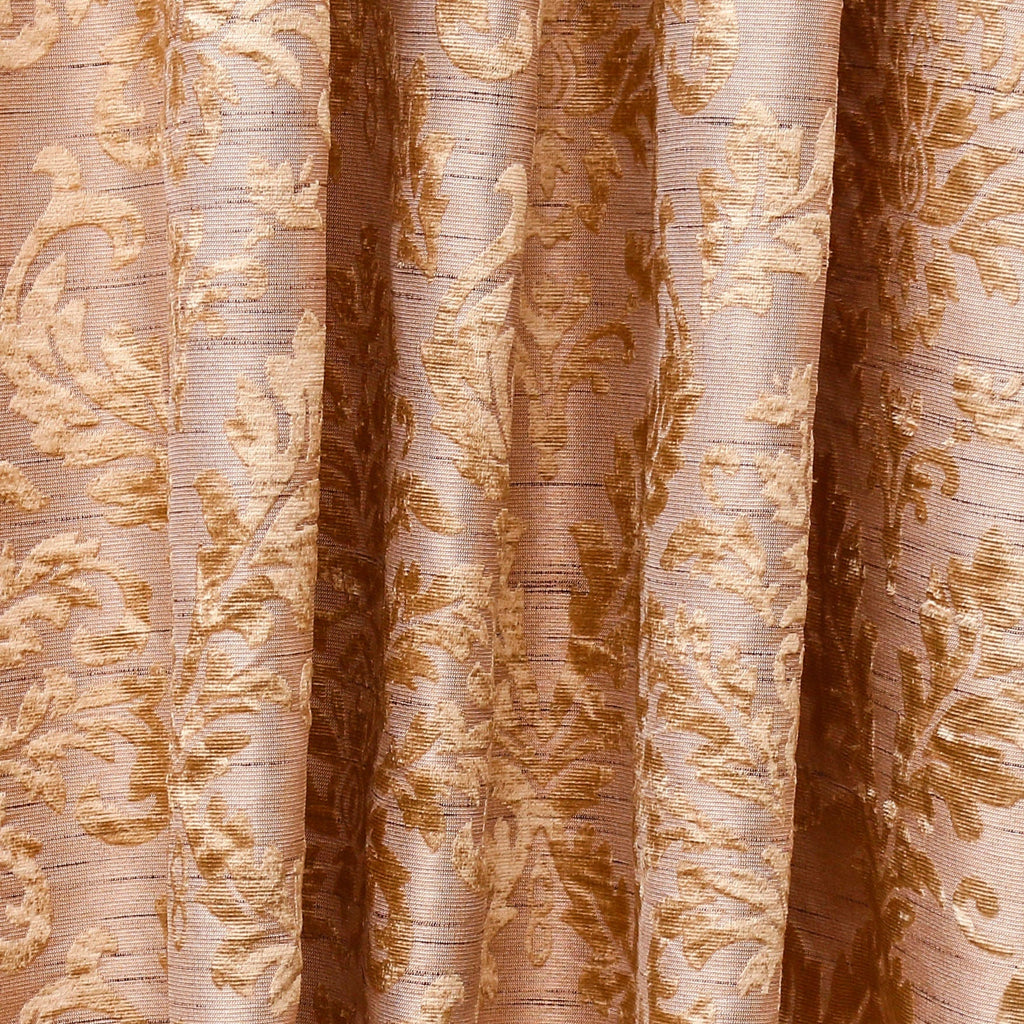 Peach Velvet Fabric By The Metre