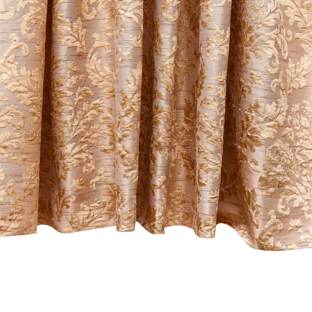 Peach Velvet Fabric By The Metre