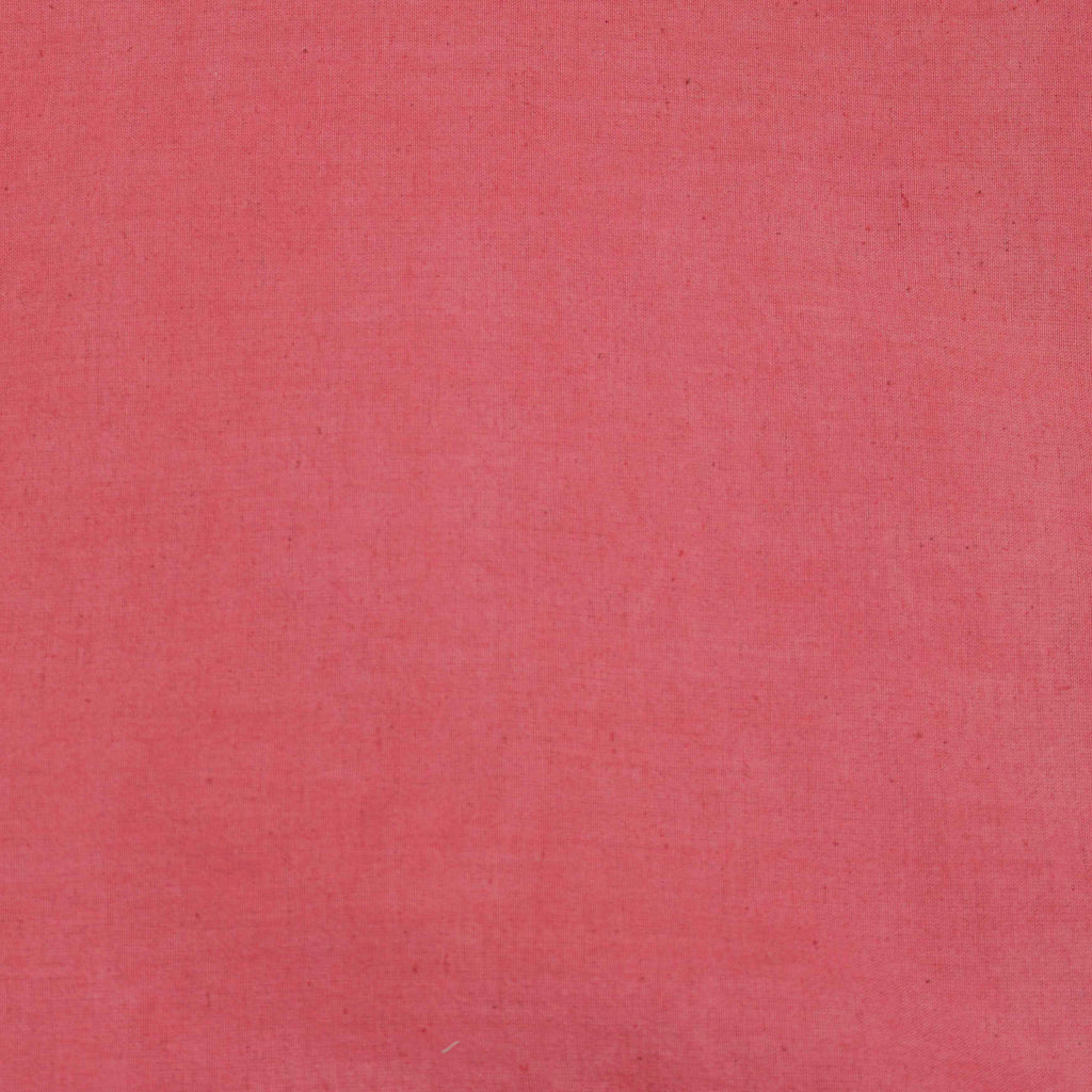 Coral Pink Cotton Linen Fabric by the Metre