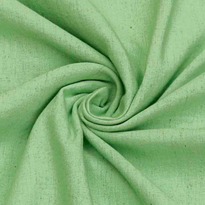 Mint Green Cotton Linen Fabric by the Metre