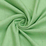 Mint Green Cotton Linen Fabric by the Metre