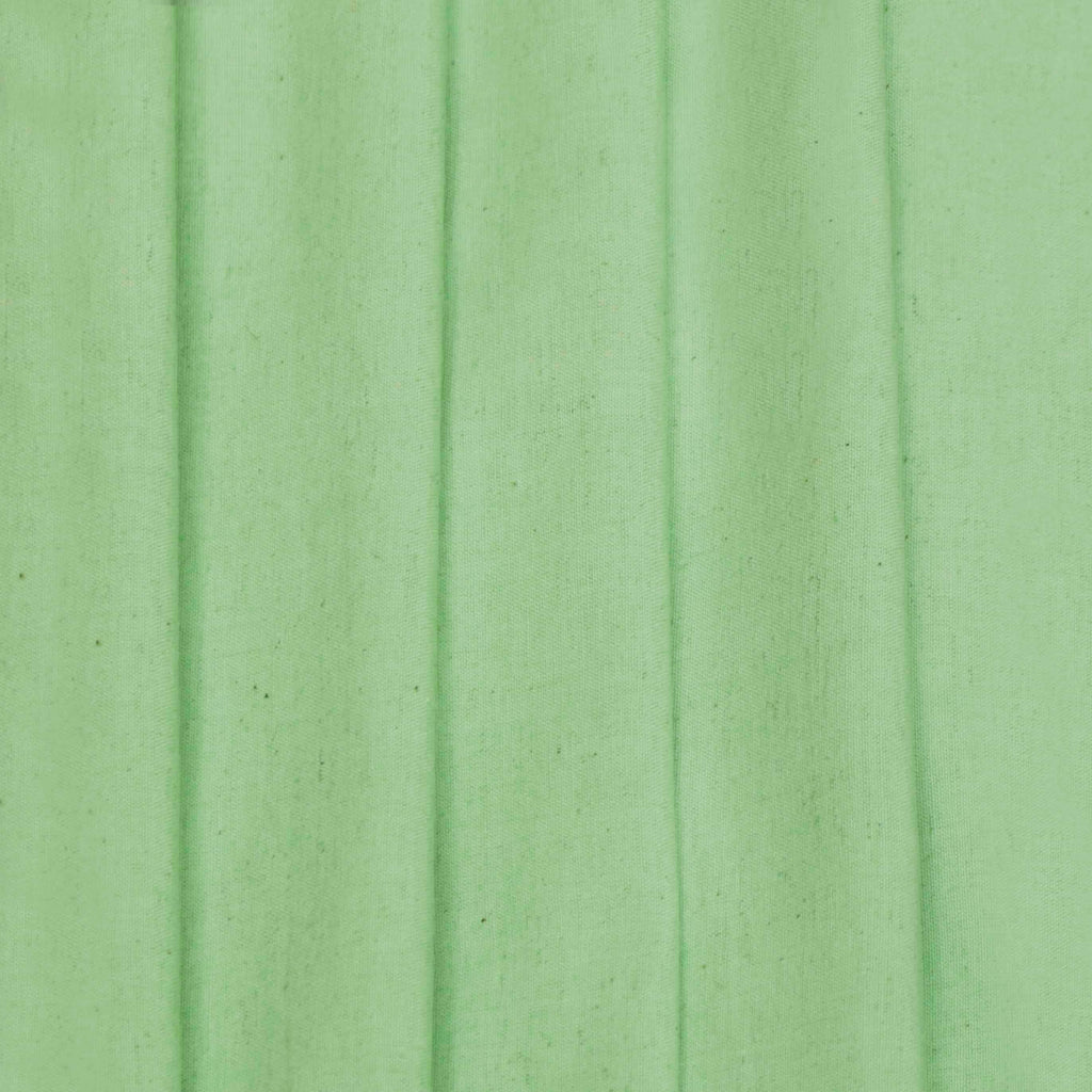 Mint Green Cotton Linen Fabric by the Metre