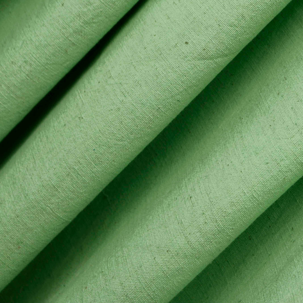 Mint Green Cotton Linen Fabric by the Metre