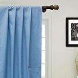 Light Blue Cotton Linen Fabric by the Metre